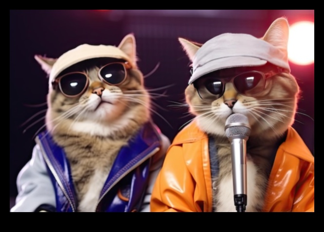 Kitty Karaoke: Explorând talentele și expresiile vocale ale pisicilor