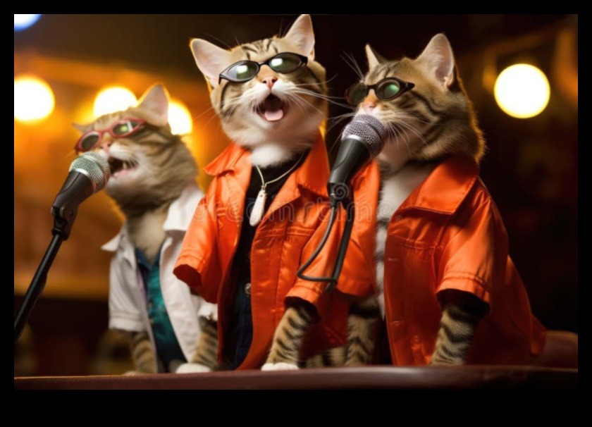 Kitty Karaoke: Explorând talentele și expresiile vocale ale pisicilor