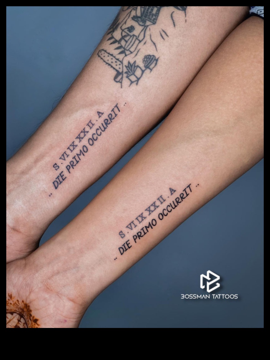 Ink of Unity: Tatuaje de cuplu care spun povești de dragoste