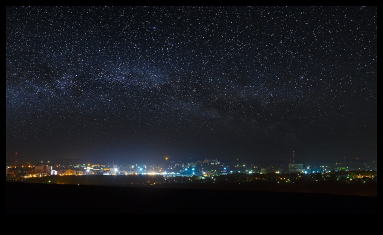 Care este impactul poluării luminoase și fonice asupra peisajelor nocturne?