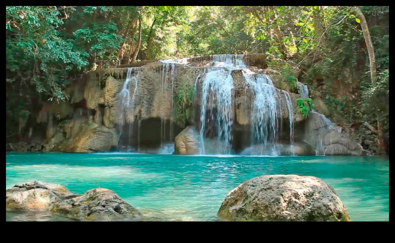 Minuni în cascadă: frumusețe în cascadă în peisaje naturale