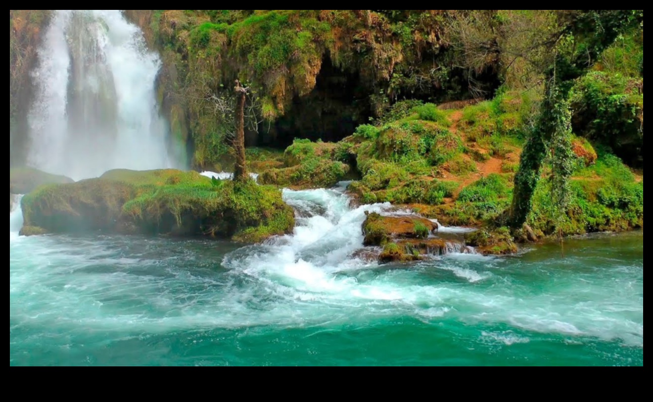 Minuni în cascadă: frumusețe în cascadă în peisaje naturale