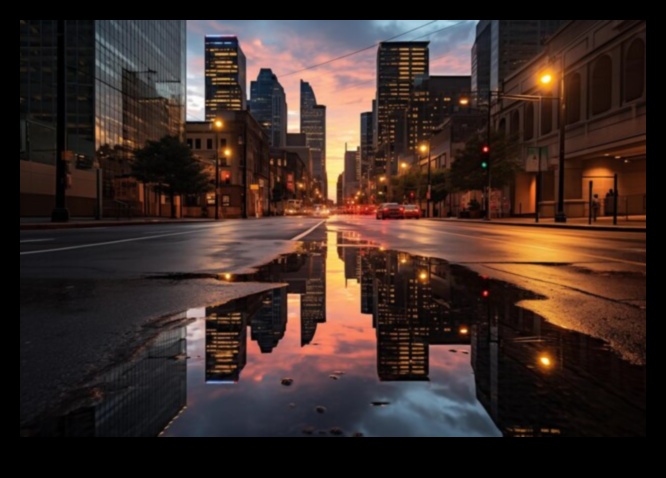 Twilight Skylines Un peisaj urban în tranziție